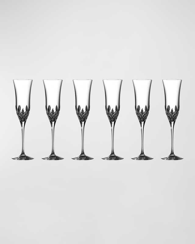 Lismore Essence Flutes, Set of 6